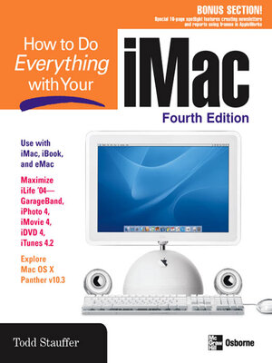 cover image of How to Do Everything with Your iMac